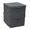 Household Essentials Fabric Storage Bin with Lid, 2ct.